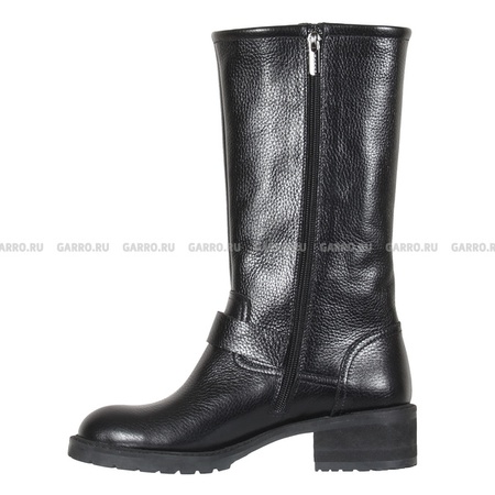Сапоги 909,чёрные, натуральная кожа