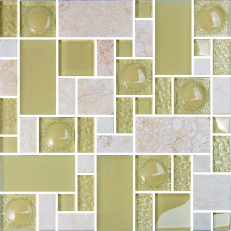 Glass mosaic 8 * 23 * 48 * 98 * 297mm