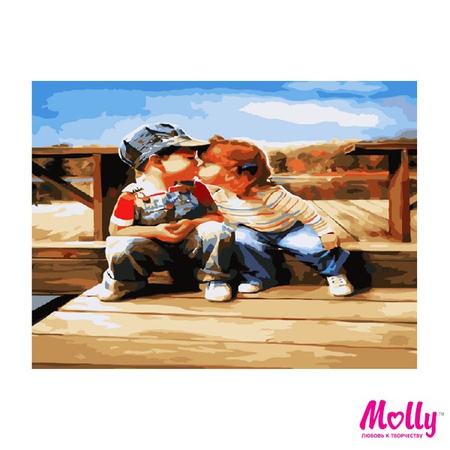 Numaraya göre boya Bebek öpücüğü