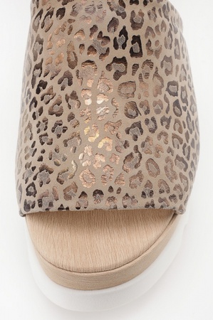 Леопардовые сабо sa036