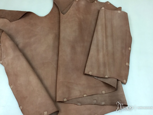 Нубук, цвет бежевый