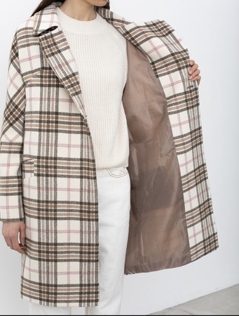 Пальто #в клетку