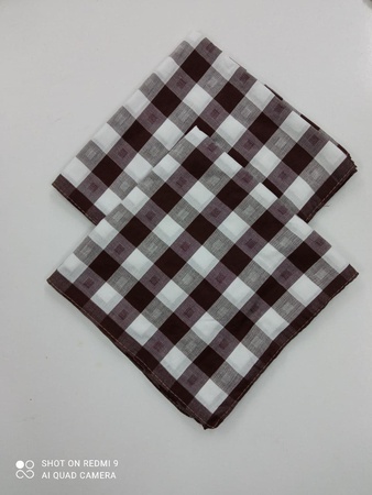 Mужские носовые платки (поло и пряжа крашенная)