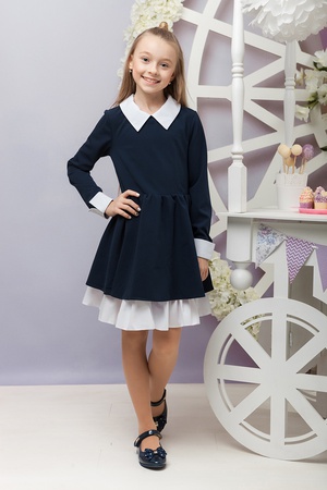 Школьное Платье Для Девочки «Sh-43»