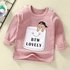 Children's bottoming shirt pure cotton t shirt spring and autumn new baby cartoon top boys and girls single baby long sleeves
