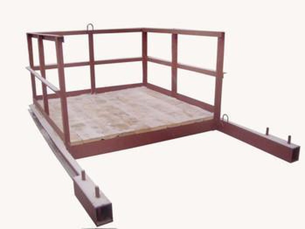 Выносная площадка К1.4 для приема груза на этажах здания