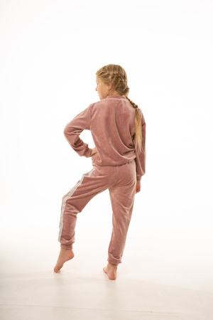 Sports suit velor pink Yumster YG.21.42.003