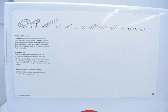 Пространственный компьютер Magic Leap One Creator's Edition для предприятий — НОВЫЙ ЗАПЕЧАТАННЫЙ