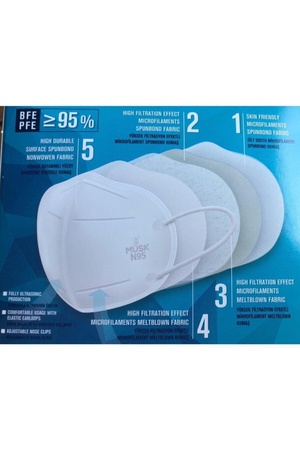 3D koruyucu Yüz Maskesi