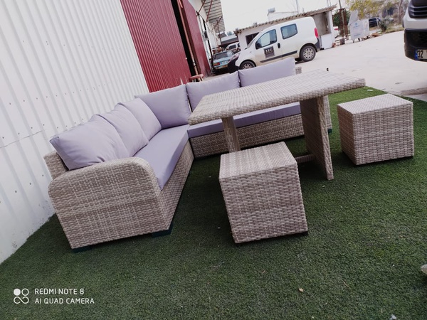 Rattan bahçe mobilyaları