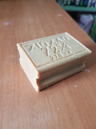 Хозяйственное мыло ZigZag, жирность 72%, вес 270 грамм