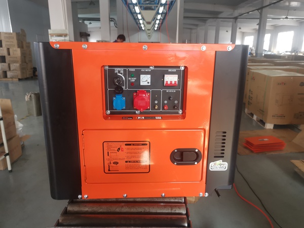 Newland taşınabilir 3-7kw ev tipi yüksek güçlü üç fazlı dizel jeneratör