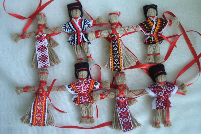 Handmade.Оберег-подарок "Неразлучники" Кукла-мотанка.