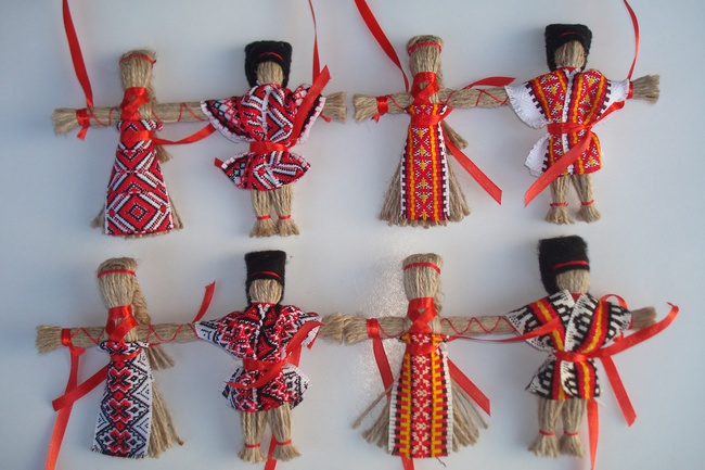 Handmade.Оберег-подарок "Неразлучники" Кукла-мотанка.