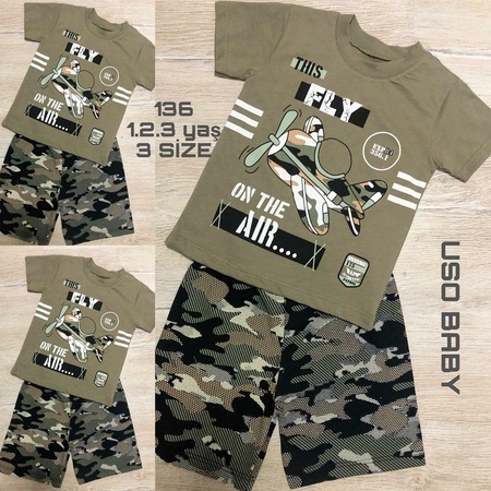 T-shirts complete with shorts