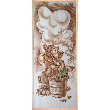 实木bass木门，配以2D和3D雕刻织物