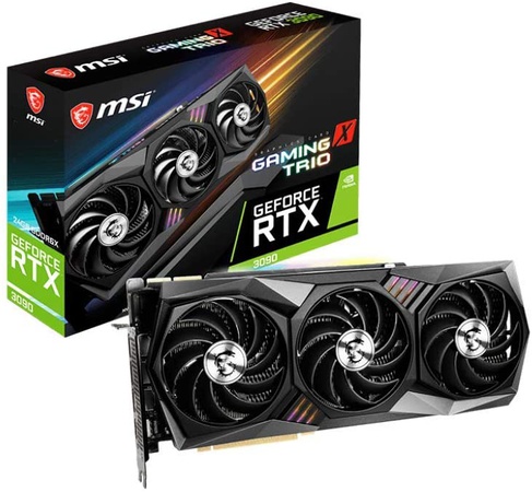 Игровая видеокарта MSI RTX 3090 24 ГБ GDRR6X 384-бит