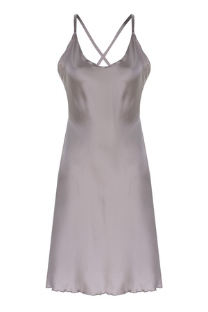 GT10SL1039020- BAYAN İPEK GECELİK -GRİ