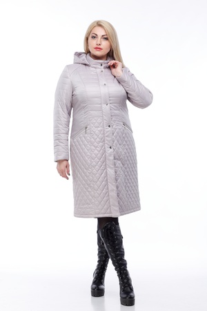 Пальто стеганое Софи (стежка)