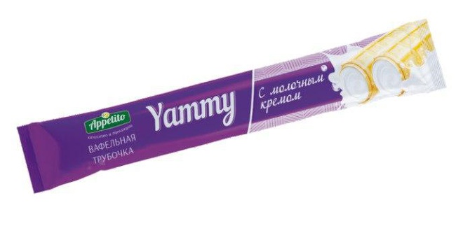 Вафельная трубочка "Appetito" 60гр