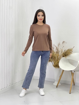 Лонгслив 074 кофе