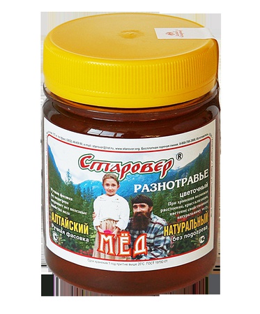 Мед разнотравье п/п 0,3 кг