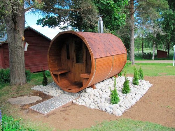 Бани-бочки и изделия кедра