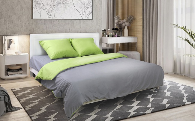 КПБ 2.0 поплин Stella 6213 green