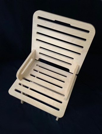 folding chairs made of birch 15 ply plywood