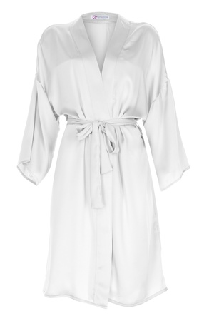 İPEK BAYAN KİMONO - KREM