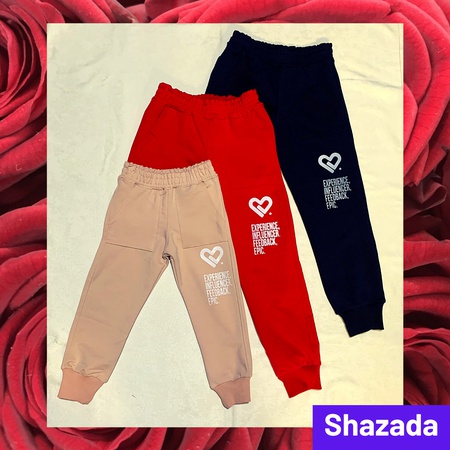 штаны "сердце" для девочек.