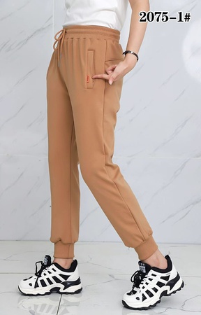 Женские брюки коричневые