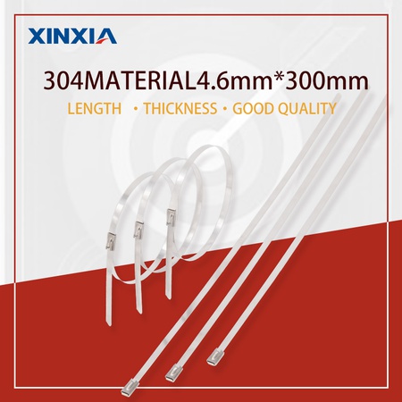 304 Naked Stainless Steel Cable Tie Ball Lock Type