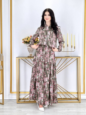 Юбка и бомбер