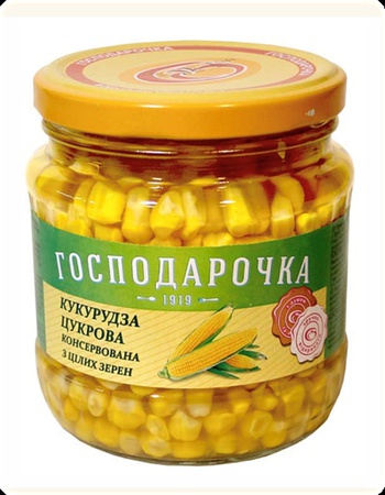 Кукуруза сахарная консервированная