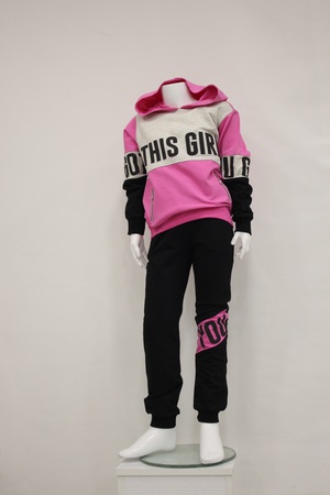 KAPŞONLU KIZ EŞOFMAN TAKIM