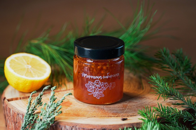 Şeker şuruplu Cloudberries / DARY-YUGRY-KHMAO / 200 gr