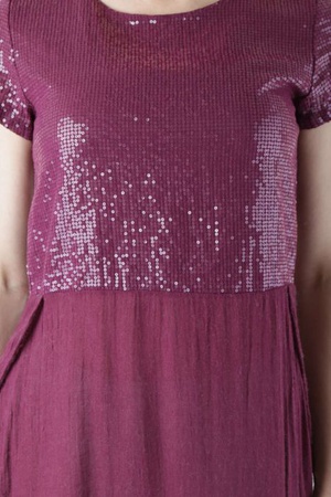 Платья, блузки с пайетками из Италии