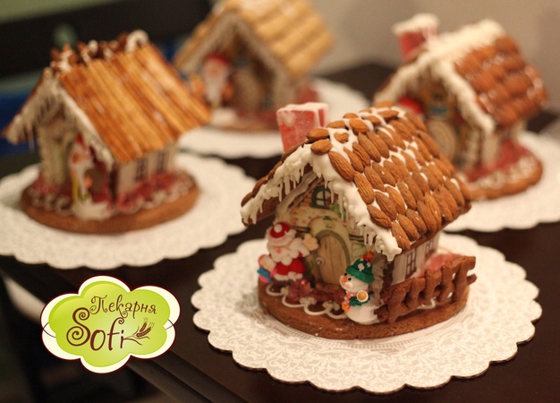 имбирный "сказочный домик"