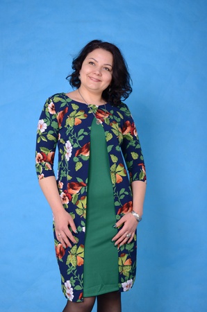 Платье двойка обманка