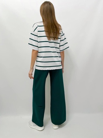 Базовый костюм в полоску