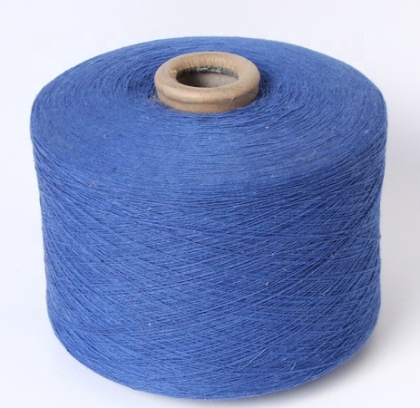 Темно-синяя Nm10/1 Пряжа для производства перчаток