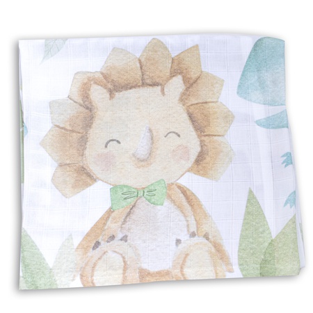 % 100 Organik Pamuklu Müslin Kundak GOTS Sertifikalı