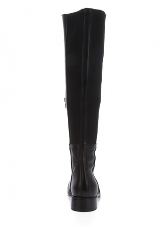 带有两个松紧带s158的黑色靴子