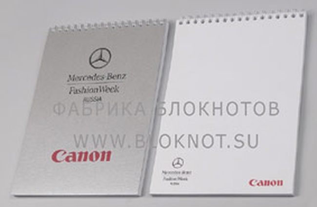 Дизайнерские блокноты А5 на пружине по короткой ст