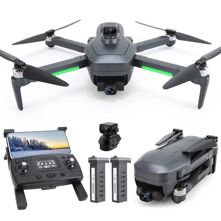 Tucok 193MAX2 GPS Drone с камерой 4K для взрослых, 9800ft HD Video Transmi ... Новинка