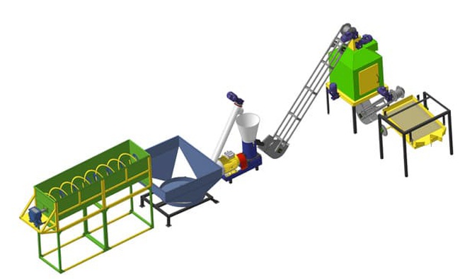 Feed pelletizing line Artmash