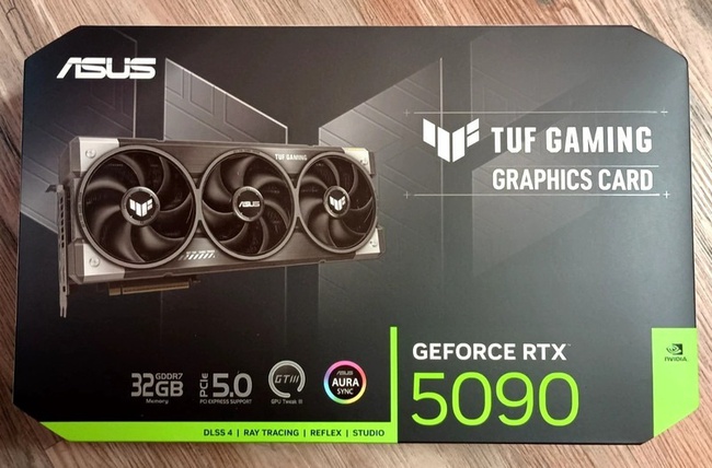 High Performance ASUS TUF Gaming NVIDIA GeForce RTX 5090 32 GB GDDR7 PCI-E 5.0 Video Card New