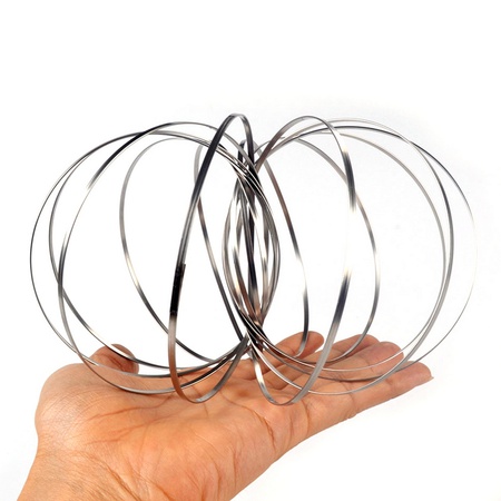 Oyuncak Toroflax kinetik metal