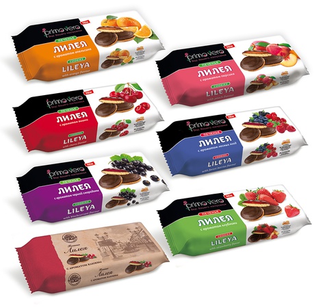 Печенье  «Лилея» с фруктовыми ароматами